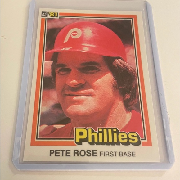 Donruss Other - Pete Rose Phillies Baseball Card